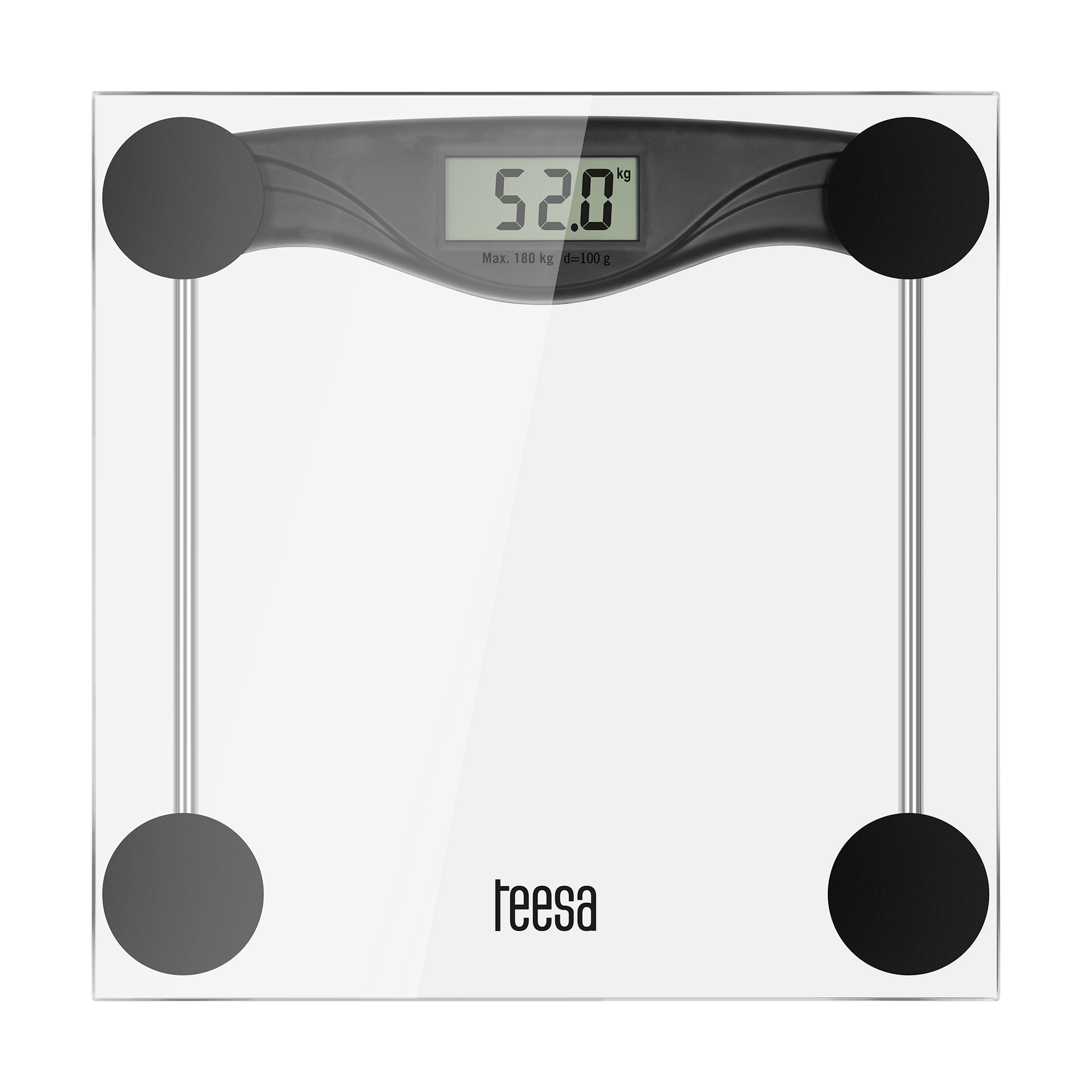 Teesa Bathroom Scales – Glass bathroom scale – image 2