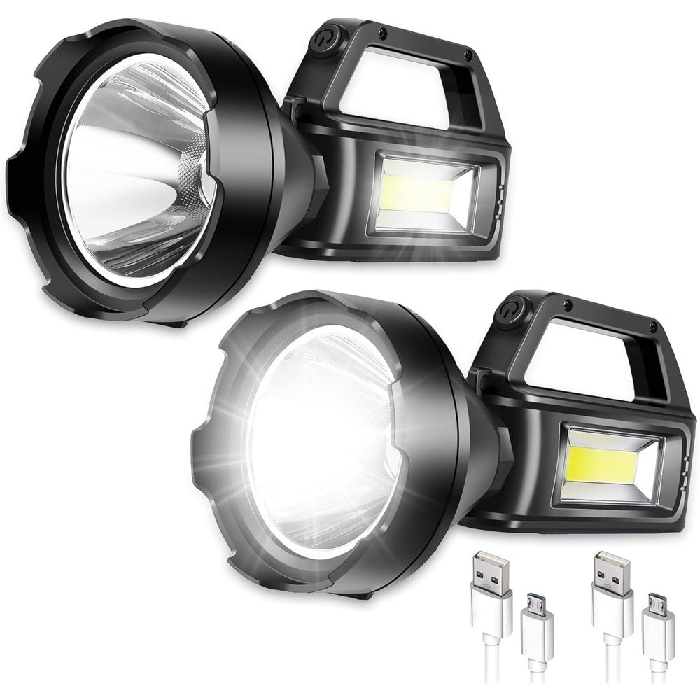 LEAN Travel and Work Flashlight, LED Spotlight, 4 Modes, Power Bank – image 2