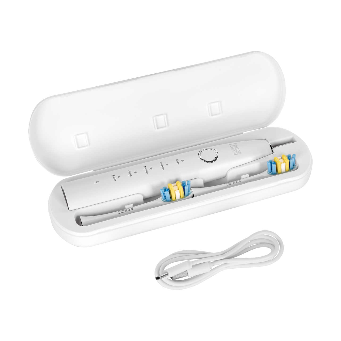 Teesa TEESA SONIC 2 Sonic Toothbrush, White, 5 modes, travel case, USB Type-C – image 6