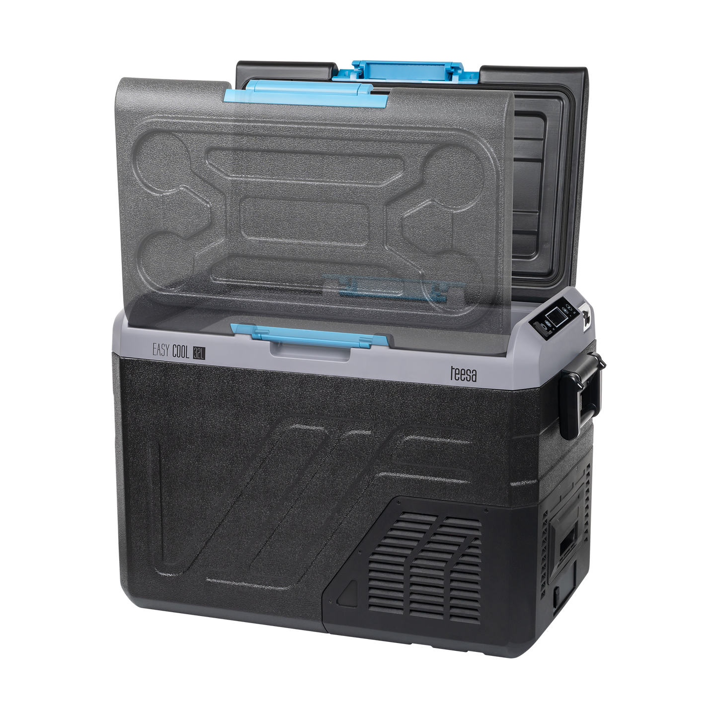 Teesa TEESA Professional Compressor-Based Portable Refrigerator with Freezing Function, 32L, DC 12/24, AC 230V, Battery-Powered Option – image 2