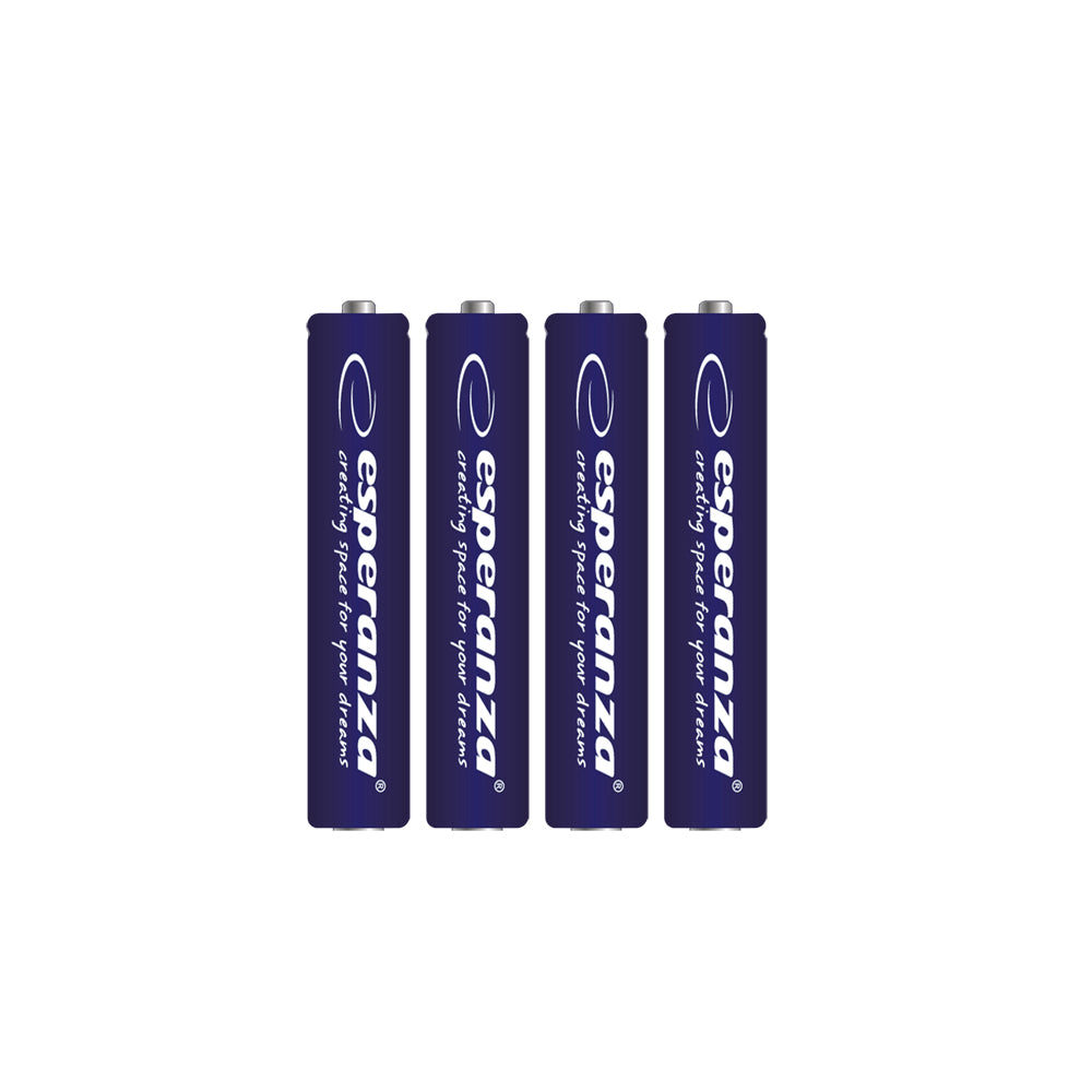 Esperanza Alkaline, coin-cell – EZB102 Esperanza AAA Alkaline Batteries, 4-Pack, Blister Pack