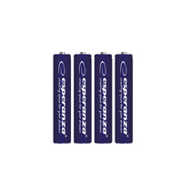 Esperanza Alkaline, coin-cell – EZB102 Esperanza AAA Alkaline Batteries, 4-Pack, Blister Pack