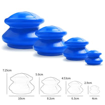 RTO Chinese Rubber Cupping Sets for Cellulite: Full-Body Massage, Set of 4 - o111 – image 4