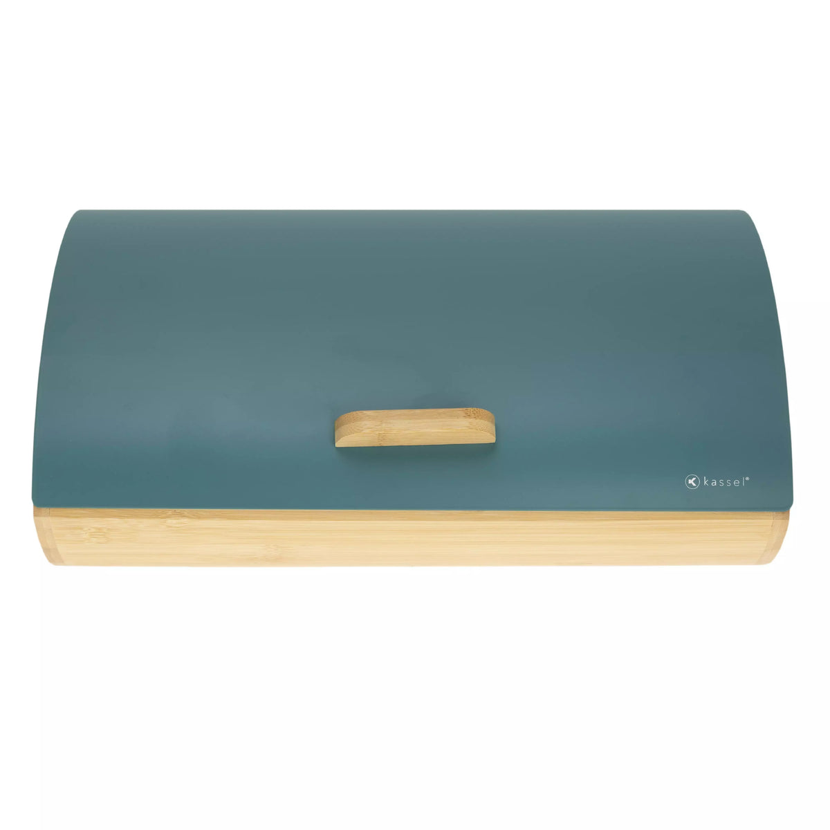 Kassel Bread Bags – Steel-Bamboo Bread Box, Turquoise Kassel