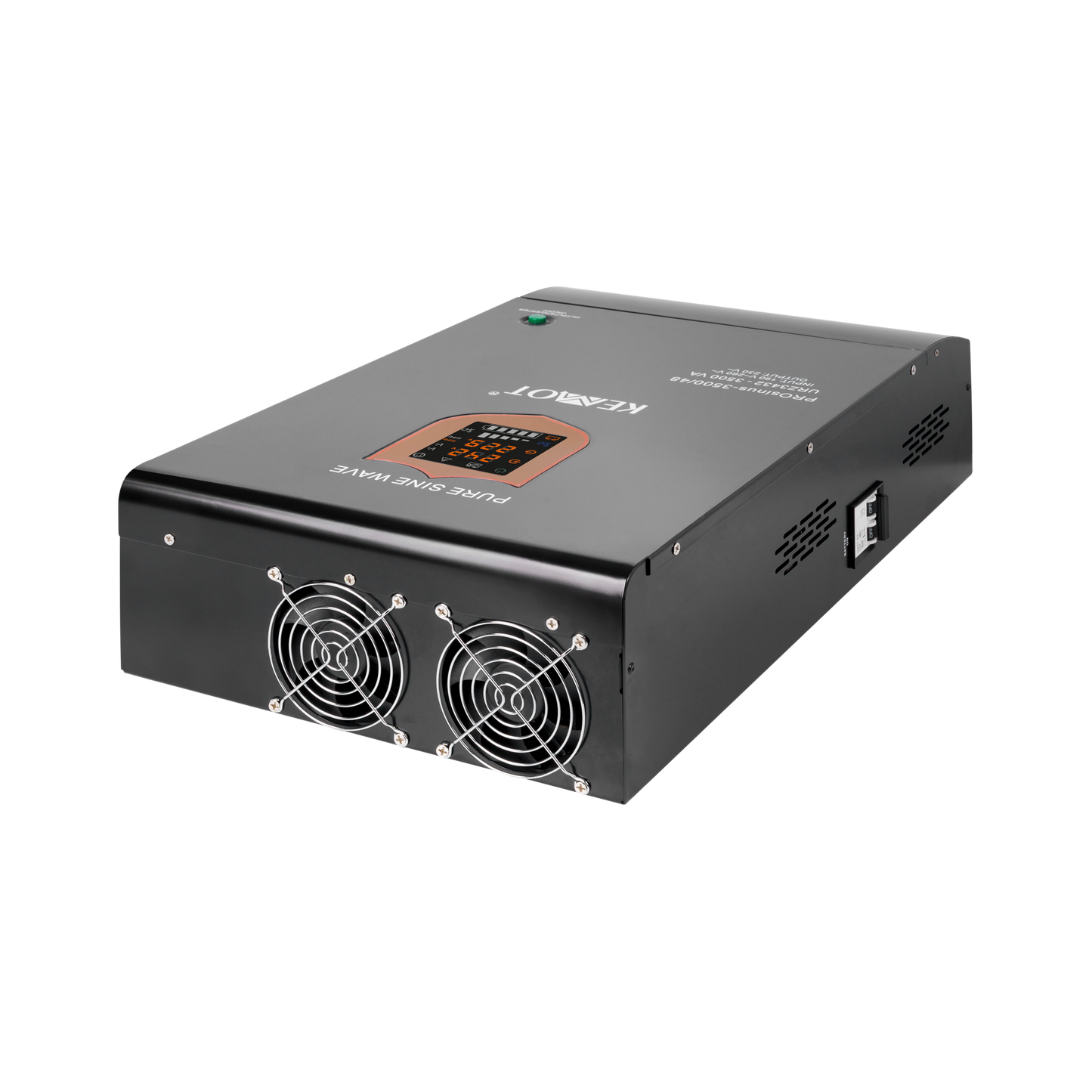 Kemot KEMOT PROsinus-3500/48 Emergency Power Supply—a pure sine wave inverter with a charging function—48V, 230V, 3500VA/2400W—wall-mounted – image 2