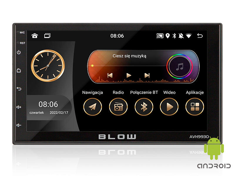 Blow Car stereos – 78-320# AVH-9930 2-DIN 7" Android GPS Car Stereo