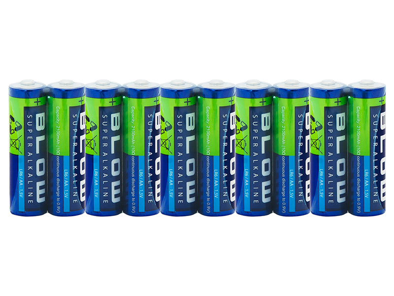 Blow Alkaline, coin-cell – 82-493# Blow Super Alkaline AA LR6 Batteries, 10-Pack