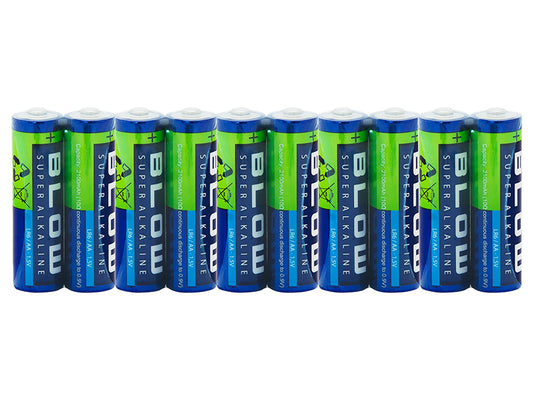 Blow Alkaline, coin-cell – 82-493# Blow Super Alkaline AA LR6 Batteries, 10-Pack