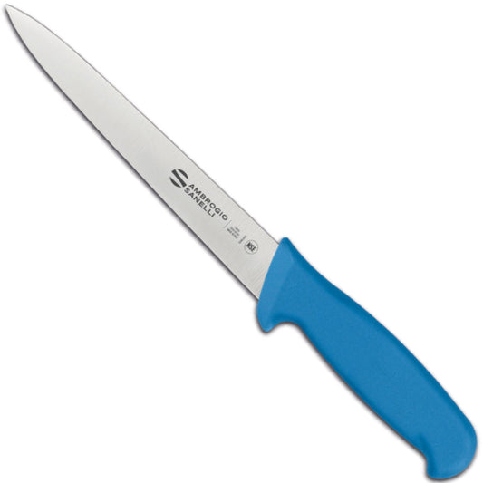 Ambrogio Sanelli SUPRA COLORE HACCP fish filleting knife 180/310 mm - blue