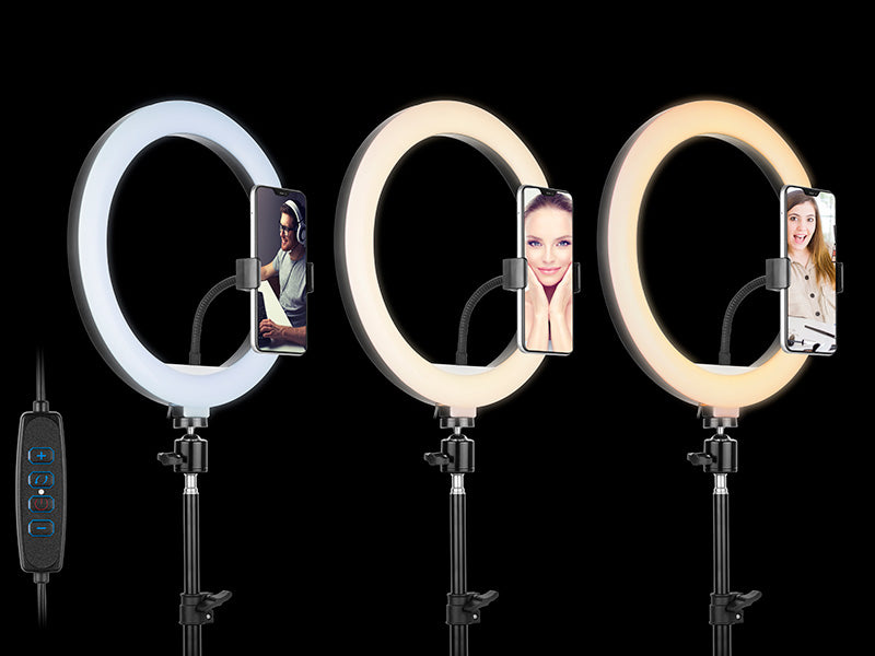 TRACER TRACER RING 30 cm Ring Light with a 210 cm Tripod – image 2