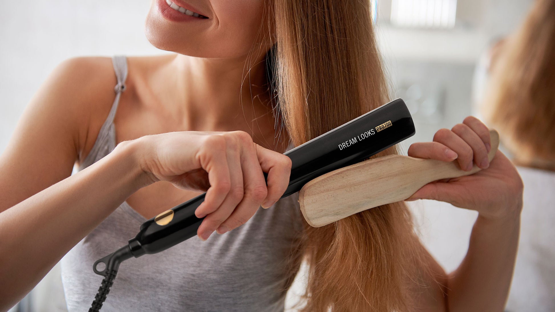 Teesa The remaining – DREAM LOOKS PRO 700 2-in-1 Hair Straightener – image 6