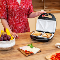 Teesa Toasters and Toast Makers – 3-in-1 Toaster with Ceramic Plates – image 7