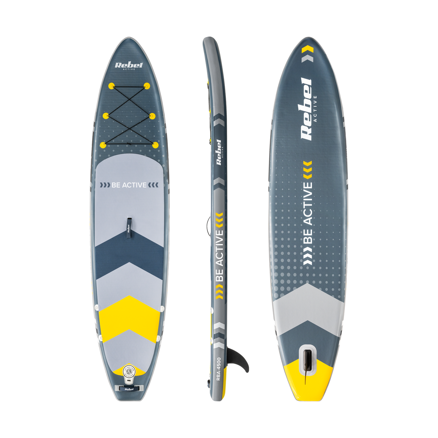 Rebel Inflatable boats – REBEL ACTIVE Inflatable SUP Board, 350x81x15 cm, Set – image 2