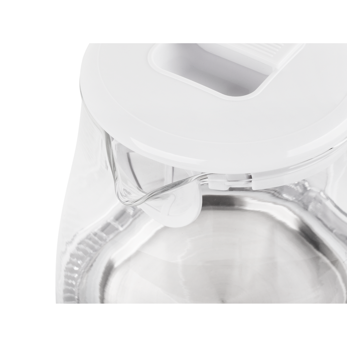 Teesa Electric – TEESA Electric Kettle, Glass, 2200 W, White, 1.7 L – image 2
