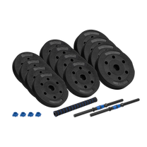 Rebel Kettlebells – REBEL ACTIVE Adjustable Bitumen Dumbbells with Connector, 2x10 kg – image 2