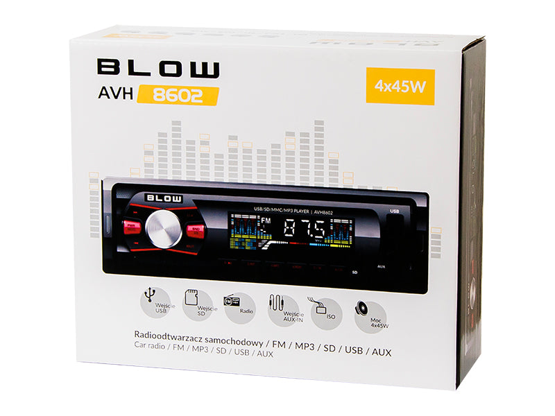 Blow Car stereos (CD/MP3/Video/DVD) – 78-268# AVH-8602 Car Stereo: MP3/USB/microSD/Bluetooth – image 3