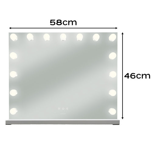 SOULIMA The remaining – Soulima 26129 58x46cm LED Makeup Mirror – image 2