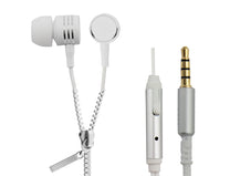 Esperanza Earbuds – EH161W Esperanza In-Ear Headphones with Microphone, Zipper, White