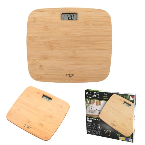 ADLER Bathroom Scales – AD 8173 Bamboo Bathroom Scale – image 8