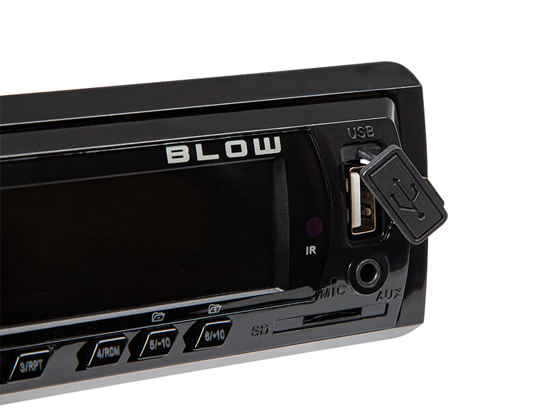 Blow "78-269# Blow AVH-8624 Radio with RDS, MP3, USB, microSD, Bluetooth, FM, and AM" – image 4