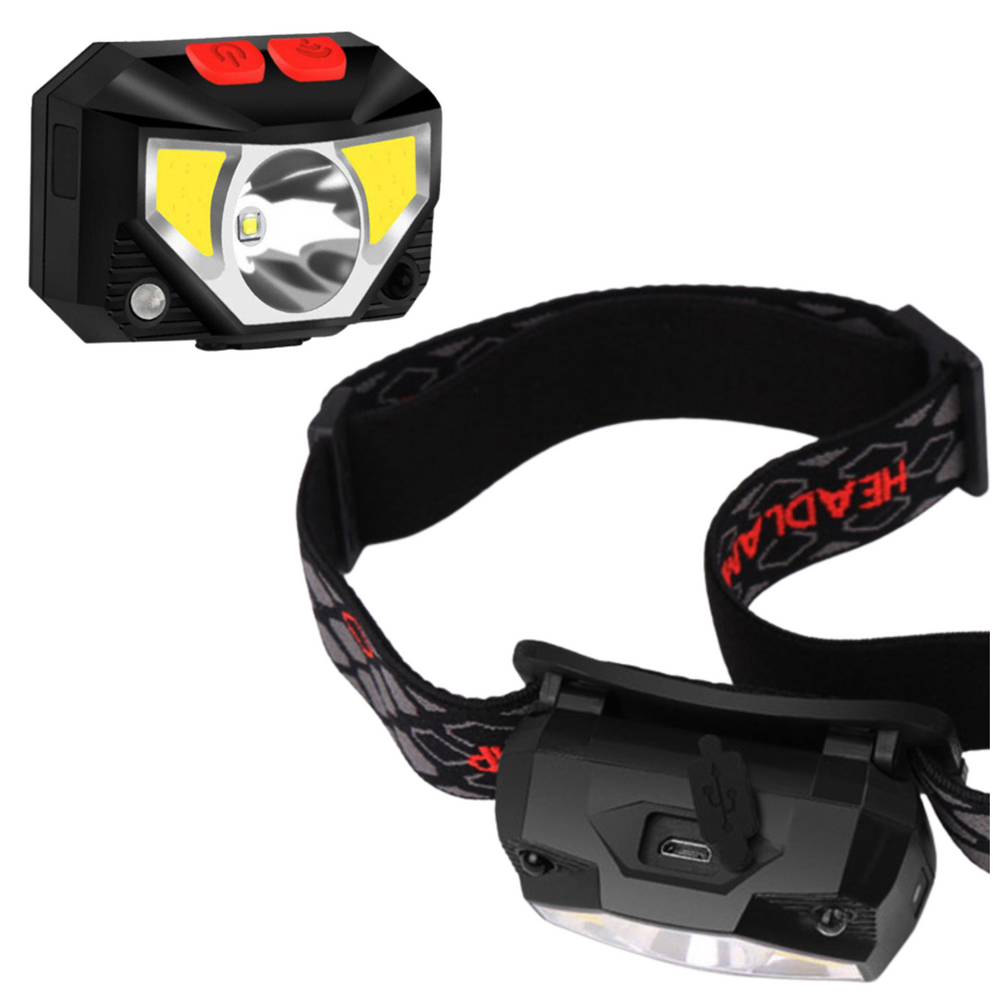 LEAN Flashlights – LED Headlamp with Motion Sensor and 6 Lighting Modes – image 3