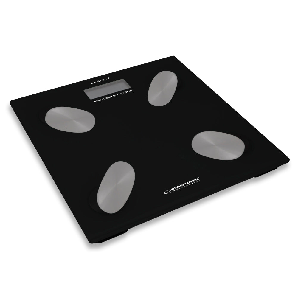 Esperanza Bathroom Scales – EBS022K Esperanza Digital Analytical Bathroom Scale, Cha-Cha, Black