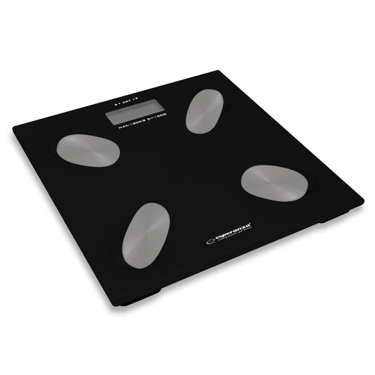 Esperanza Bathroom Scales – EBS022K Esperanza Digital Analytical Bathroom Scale, Cha-Cha, Black