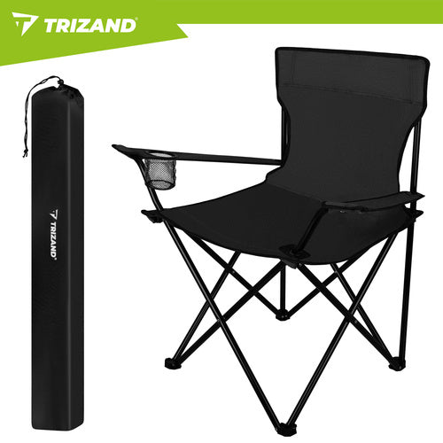 TRIZAND Black Fishing Chair K23673