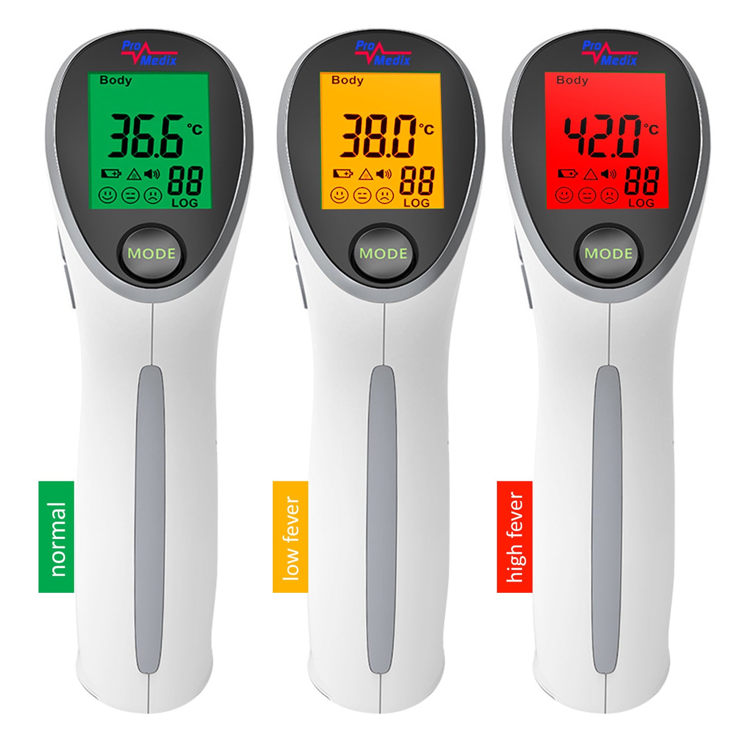 ProMedix Medical Thermometers – Promedix PR-960 Non-Contact Infrared Medical Thermometer – image 2