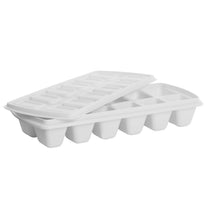 PLAST TEAM Ice Trays – Plast Team White Ice Cube Tray with Lid