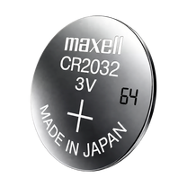 MAXELL Alkaline, coin-cell, and – MAXELL CR2032 Batteries, 5 per blister pack – image 2