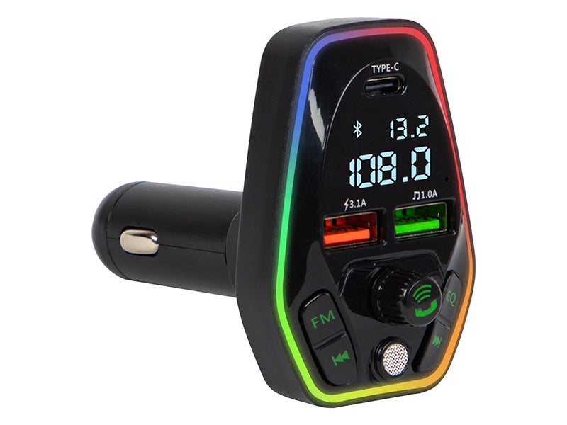 Blow Transmitters – 74-195# T-05 RGB Bluetooth FM Transmitter
