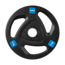 Rebel Rubber-coated cast iron Olympic weights, set of 2x15 kg, 51 mm hole, REBEL ACTIVE – image 3