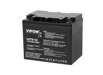 Vipow Gel batteries – VIPOW 12V 75Ah Gel Battery