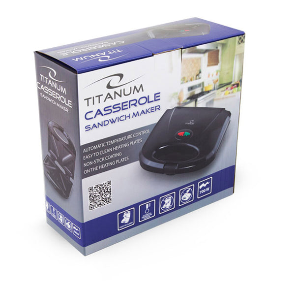 Titanum Toasters and Toast Makers – TKT002K Casserole Sandwich Toaster – image 4