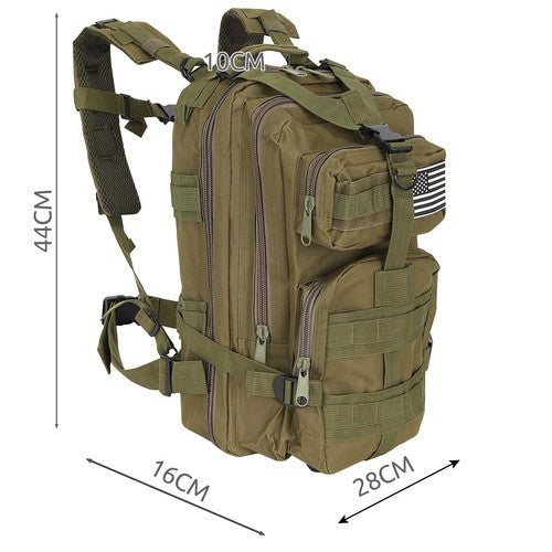 TRIZAND The remaining – Small Green Hiking Backpack 23243 – image 3