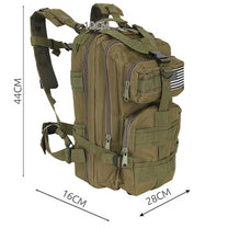 TRIZAND The remaining – Small Green Hiking Backpack 23243 – image 3