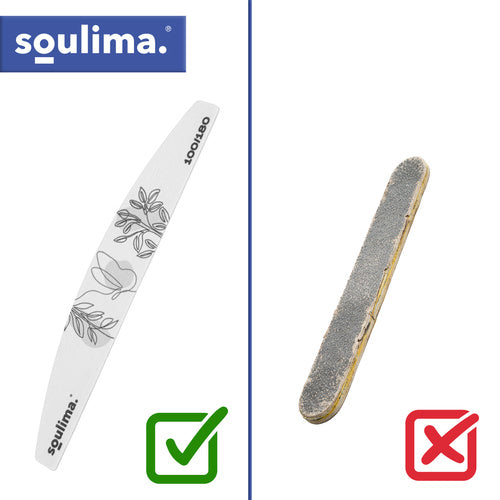 SOULIMA The – Slim Nail File - Boat Shape, 100 pcs. Soulima – image 11
