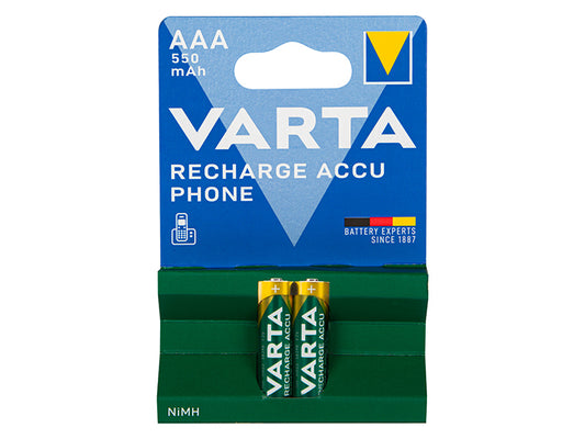 Blow 82-486# R3 NiMH AAA 550 mAh Varta Phone Rechargeable Battery