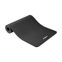 Rebel Exercise mat for yoga, Pilates, and fitness, 183x61 cm, 1.5 cm thick, NBR material, black, REBEL ACTIVE