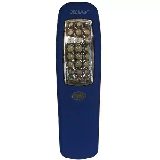 Dedra Flashlights, hand lamps, headlamps, tourist – 24-LED Rectangular Flashlight with Batteries