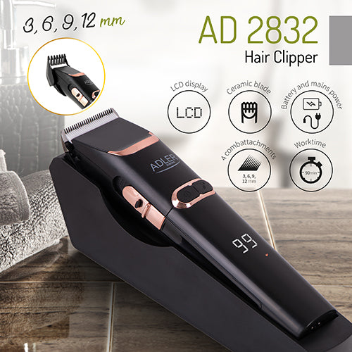 ADLER Hair Clippers – AD 2832 Hair Clipper with Ceramic Blade – image 13