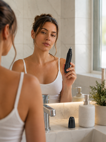 Esperanza Shavers – EBG004K Esperanza Nose and Ear Trimmer, Spike, Black – image 6
