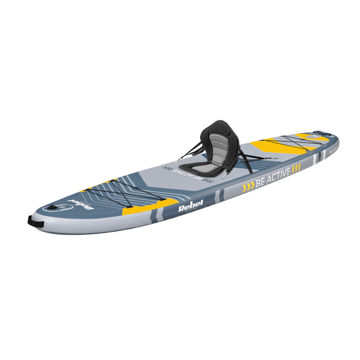 Rebel Inflatable boats, kayaks – REBEL ACTIVE RBA-4507 SUP Board - Gray – image 3