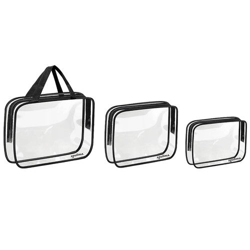 SOULIMA Cosmetics, trunks, containers, and – Soulima 21448 3-in-1 Clear Cosmetic Bag – image 8