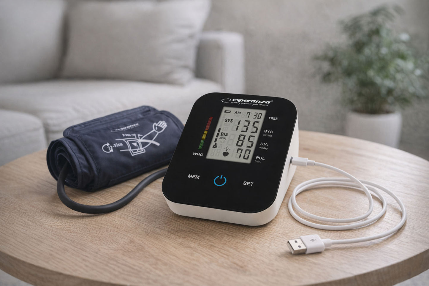Esperanza Blood – ECB006 Esperanza La Lena Upper Arm Blood Pressure Monitor – image 5