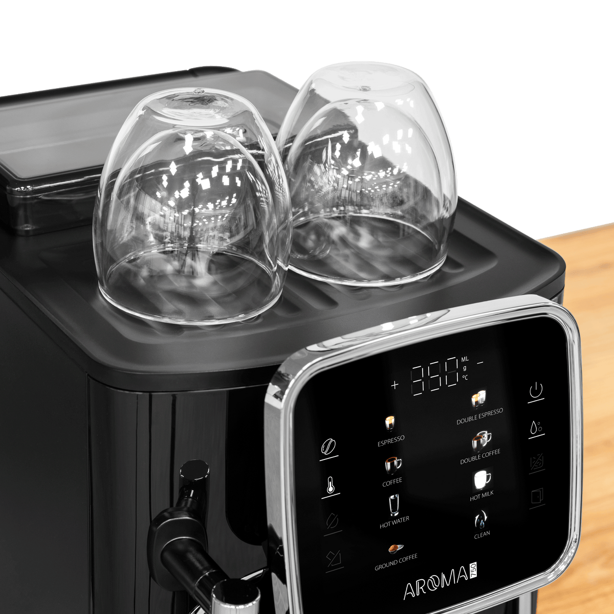 Teesa Coffee Makers – TEESA AROMA 750 Automatic Coffee Maker with Grinder – image 7