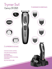 CAMRY Shavers – CR 2921 5-in-1 Trimmer – image 12
