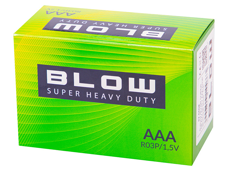 Blow 82-660# Blow Super Heavy Duty AAA R03P Batteries, Blister Pack, 40-Pack – image 2