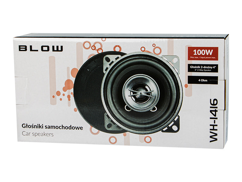 Blow Car Speakers – 0945# Blow WH-1416 4" 2-way car speaker set – image 3